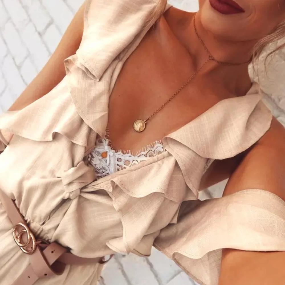 Jumpsuit linen